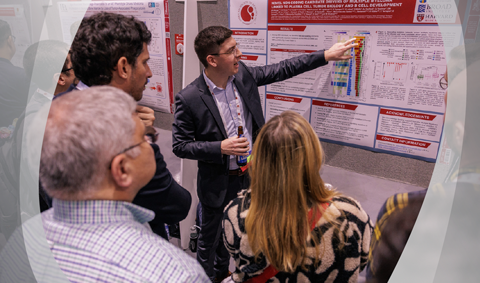 A group of Rsearchers at the ASH Annual Meeting event