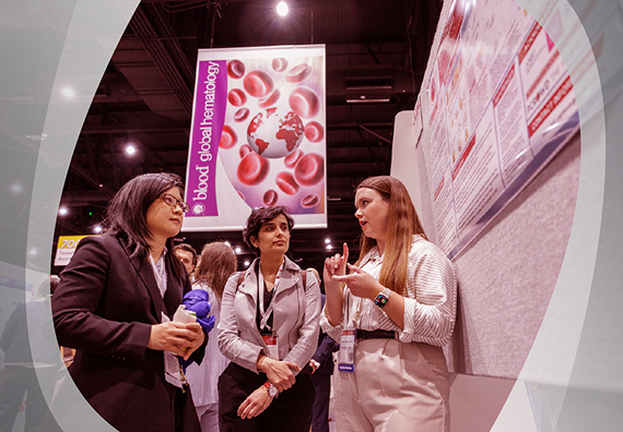 A group of researchers at the ASH annual event