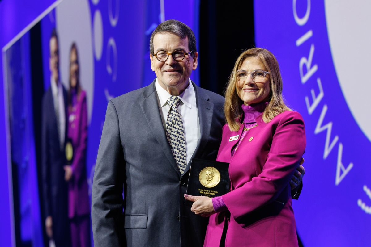 Dr, David A Williams Receives a Henry M. Stratton Medal