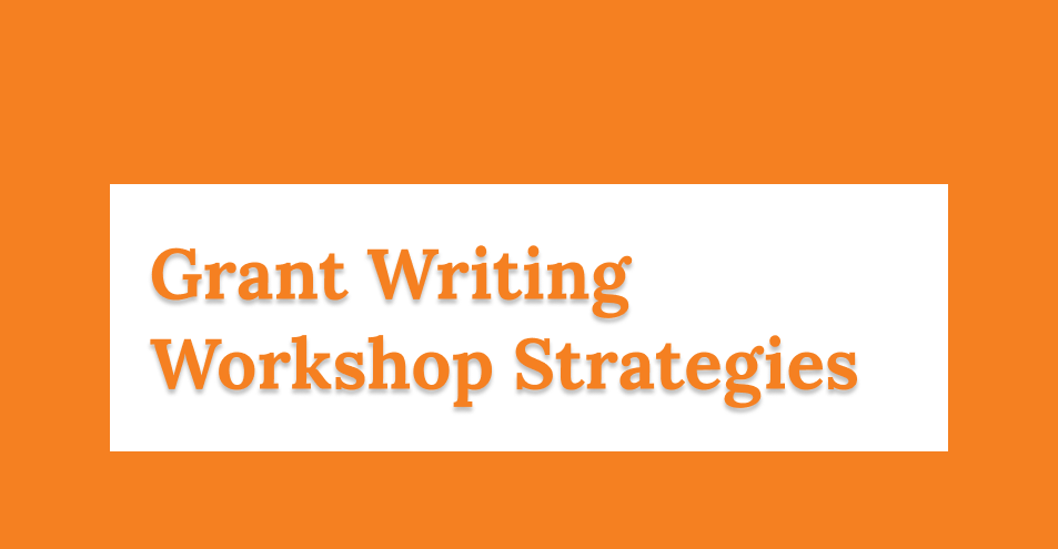 A graphic thumbnail for  Grant writing Strategies