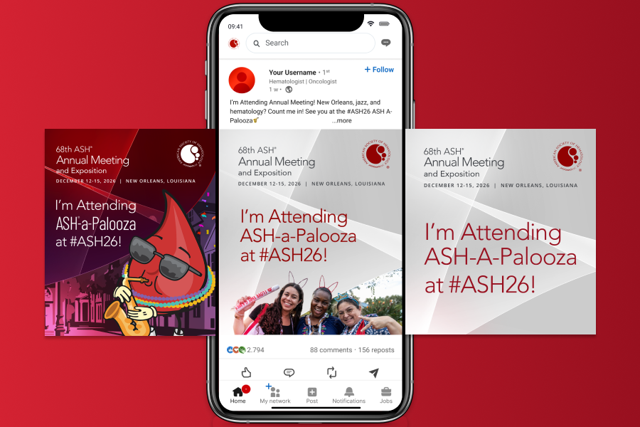 A preview of the social shareables on a phone screen