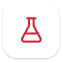 scientific flask icon