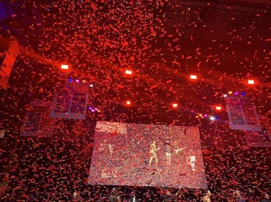 Confetti at ASH-a-Palooza