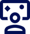 icon for engage interaction-an avatar looking at the screen